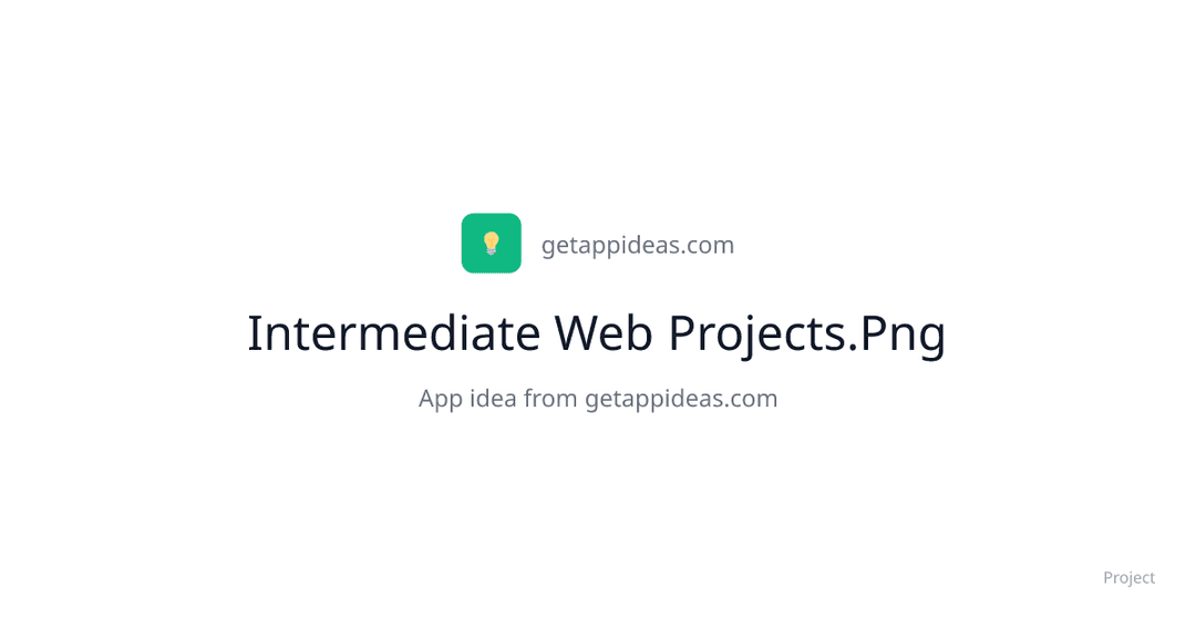 10 Intermediate Web Projects to Level Up Your Skills